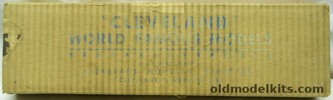 Cleveland 1/16 1936 Caudron Racer - Balsa Flying Model Airplane Kit, SF-63 plastic model kit